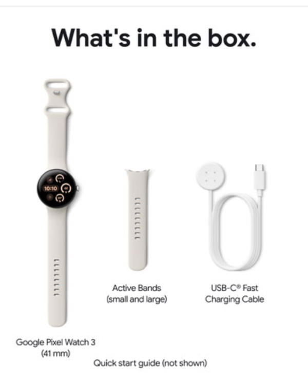 GOOGLE PIXEL watch 3 41mm LTE in Jewellery & Watches in Markham / York Region - Image 5