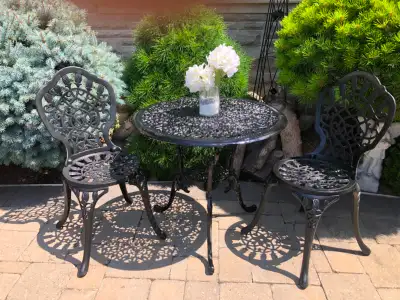 Stunning Bistro Set - High Quality with an intricate design, View more