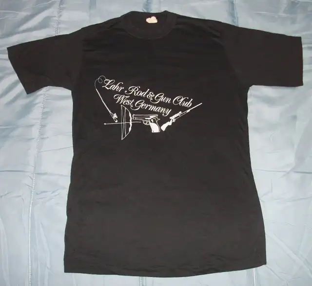 Lahr Rod & Gun Club West Germany T-Shirt. in Men's in Victoria - Image 3