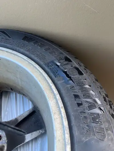 Price: $300 Description: Set of 4 Goodyear WinterCommand winter tires mounted on alloy rims. Size: 2...