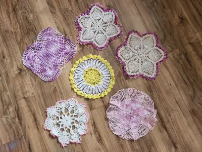 Various doilies (any 2 for $5), View more