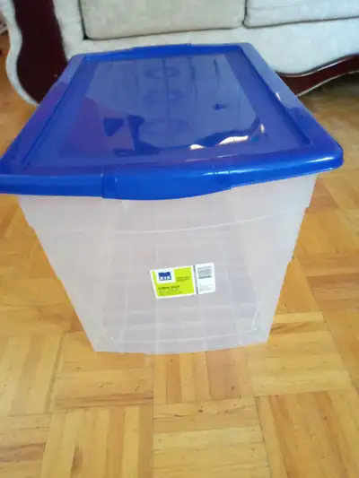 KIS Modular Storage Container Bin 60L / 63 Qt Box with Lid - Lik Used - Looks like Brand New Brand:...