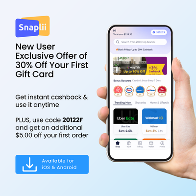 Save Money with Snaplii this Holiday Season!, View more