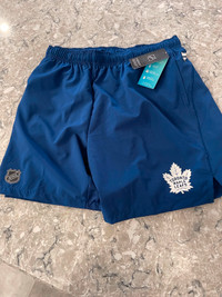 Men's Toronto Maple Leafs Fanatics Branded Blue Authentic Shorts