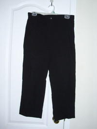 Black Capri Pants- Size Small