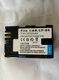 Good Canon LP-E6  Compatiable Battery