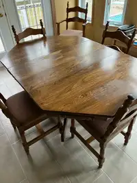 Table et chaises 