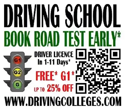 DRIVING SCHOOL G2 G North York Guarantee* PASS, View more