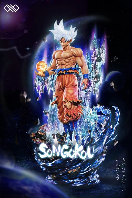 1/4 Scale Ultra Instinct Son Goku Dragon Ball Resin Statue Arts
