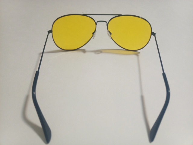 Yellow Lens Aviator Glasses (New) in Other in City of Toronto - Image 4