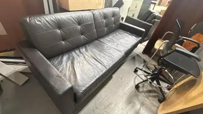 Leather Couch Set – Premium Office & Home Seating in Mississauga, View more