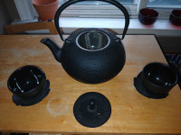 Cast Iron Teapot set