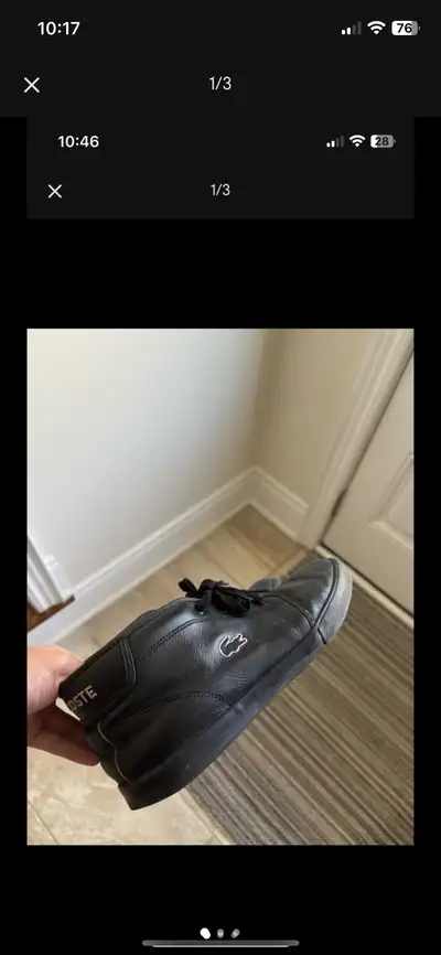 Lacoste Shoes size 10, View more