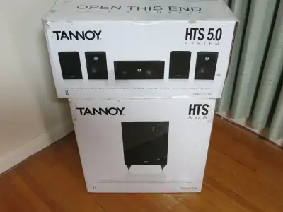 Tannoy Surround Sound Speaker and Subwoofer Set, View more