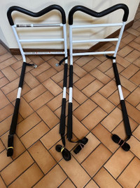 Two Bed Rails Adjustable