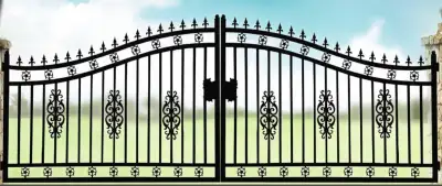 Kindly call us at: +1 705-996-0032 Specifications Dual swing gates Heavy-duty steel construction No...