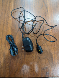 Samsung OEM Travel Adapter (used) and Data Link Cable (unused)
