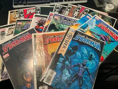 Friendly Spider-man Issues 2,4,5,9,10,12-19,21-23,,plus annual