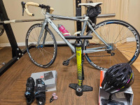 Devinci Road Bike and Accessories 