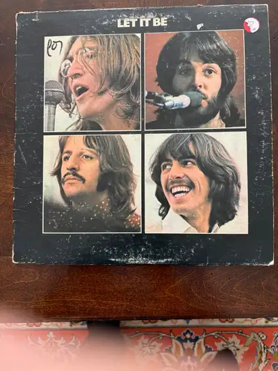 " Let It Be" by "Beatles" vinyl The first press in Canada, View more