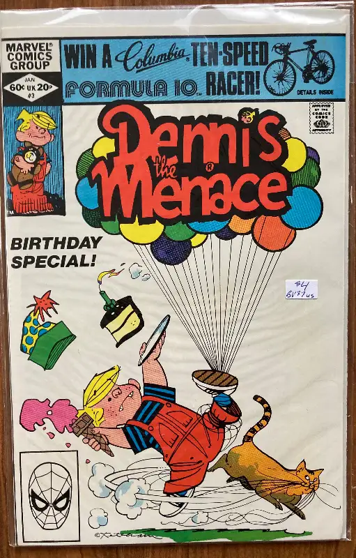 Marvel Comics Dennis the Menace Comic Books (1981), Mint Cond in Comics & Graphic Novels in Trenton - Image 3