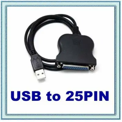 NEW USB to Parallel DB25 25 Pin Printer Adapter Cable imprimante, View more
