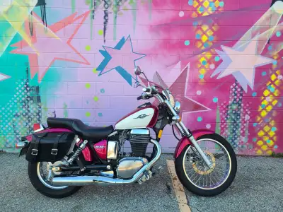 Bike is in good condition, I just don't love riding like I used to. Boots, jackets and gloves also a...