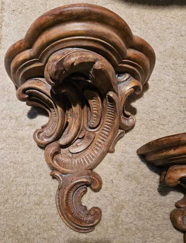 VTG WALL SHELF DESIGN in Home Décor & Accents in City of Toronto - Image 4