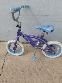 Little purple kids bike