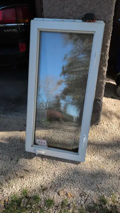 23.5" x 47.75" double pane window , View more