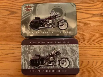 Harley Davidson playing card boxes, View more
