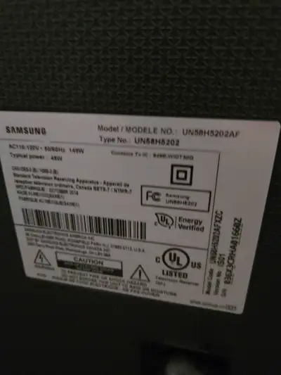 Samsung 58 inch tv for parts, View more