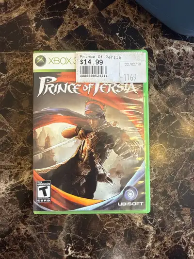 Redécouvrez le classique Prince of Persia sur Xbox 360, un jeu d'action-aventure captivant qui propo...