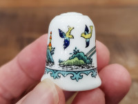 Vintage Coalport England Bone China Thimble