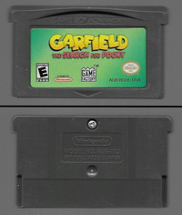 GBA Garfield The Search For Pooky Nintendo Game Gameboy Advance