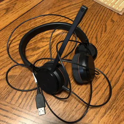 Jabra USB Headphones with Mic, View more