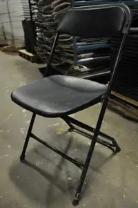 Folding Black Chairs for Sale
