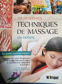 Livre meilleurs techniques de massage