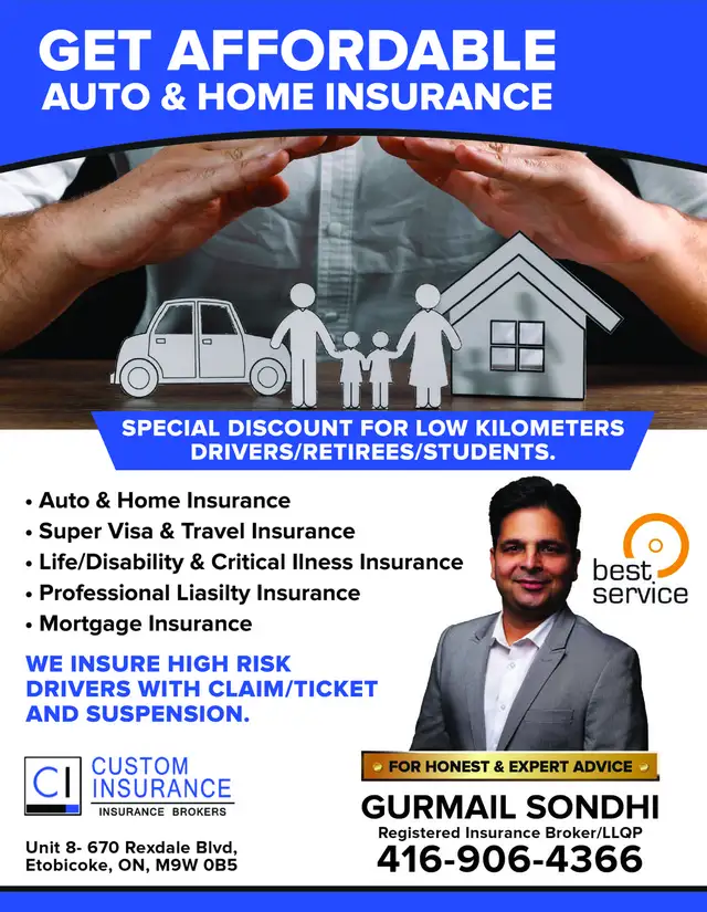 Best Insurance Rates in Ontario – Auto | Home | Super Visa &Life in Auto Insurance & Financing in Mississauga / Peel Region - Image 2