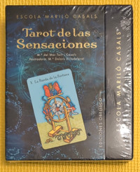 Tarot De Las Sensaciones HTF 22-Card Deck & Book Set NEW sealed