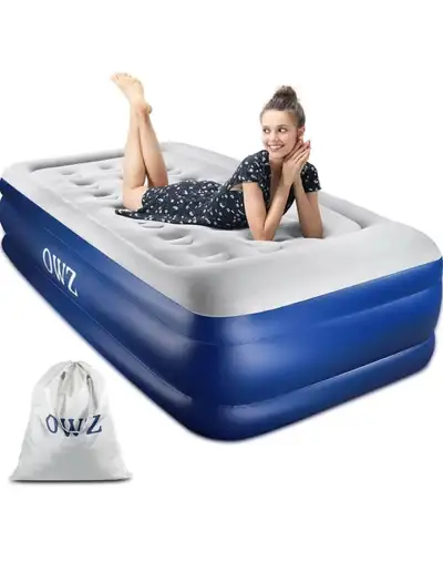 New OWZ Air Mattress, Built-in Electric Pump, View more