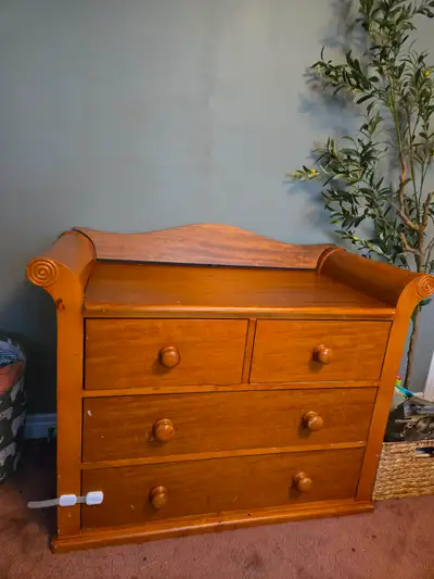 Wooden Dresser / Changing Table For Sale, View more