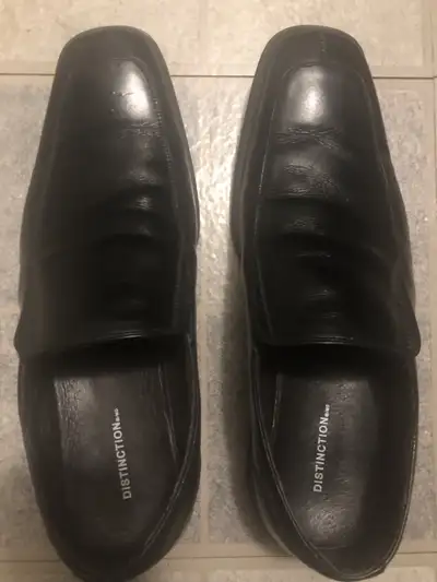 distinction size 9  color black men shoes, View more