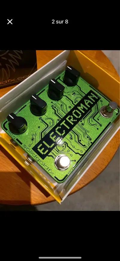 2010s neuve SolidGold Fx Electoman Analog  Delay avec Fx loop , View more