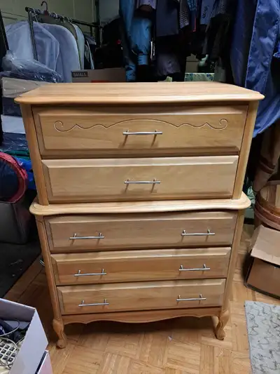 Vintage Baronet Solid Wood Dresser – Canadian Made, View more