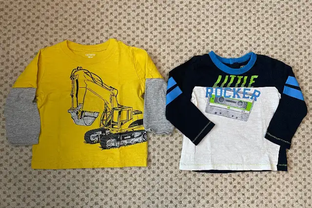 12-18 Month Boys Long Sleeve Shirts & Sweaters in Clothing - 12-18 Months in Saskatoon - Image 4