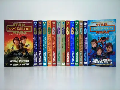 Now Out-of-Print series - New York Times best selling Star Wars YJK saga by Kevin J. Anderson & Rebe...