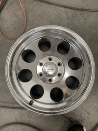 17x9 Ford F-150 rims.    New new new.   Pro Comp. -6 offset
