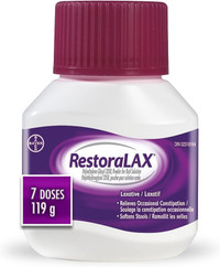 FREE RestoraLAX- Laxatif en poudre pour soulager la constipation