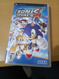 PSP Sonic Rivals 2 Game  (Sega title)